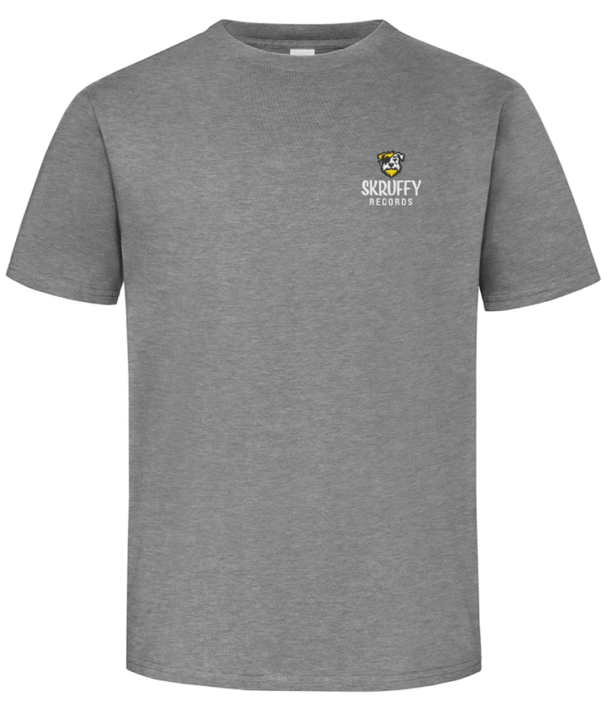 Skruffy Records grey RA T-Shirt