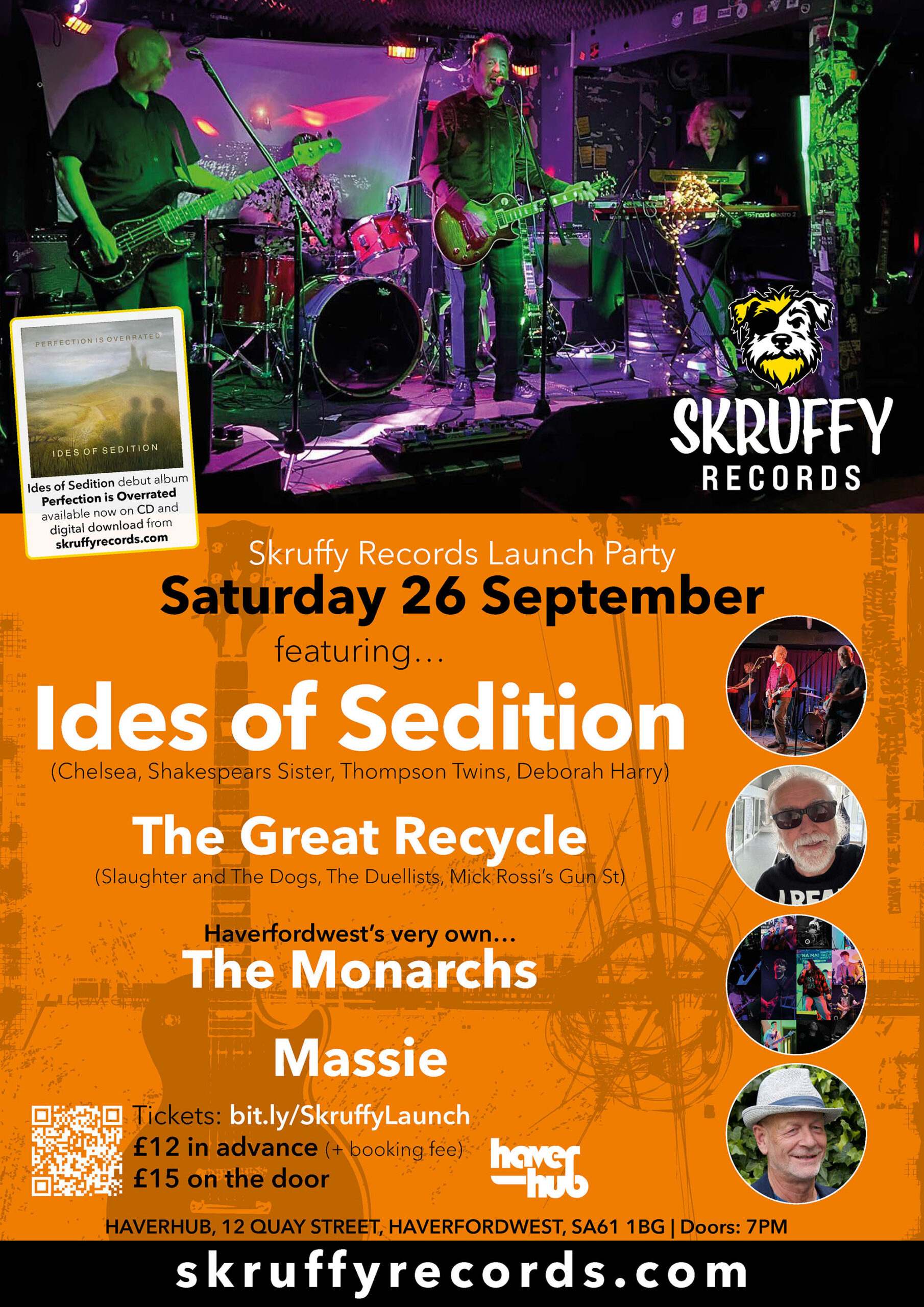 Skruffy Records launch at HaverHub on 26 September 2026